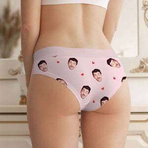 Custom Photo Gifts For Women Briefs Valentine 03XQMH051224 - Boxer Briefs - GoDuckee
