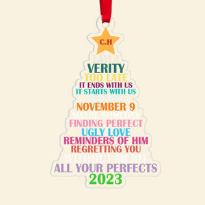 Christmas Tree Decor 01HUDT141123 Personalized Ornament,Christmas Gifts - Ornament - GoDuckee