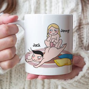 Thank You For Your Personality-Gift For Couple-Personalized Coffee Mug- Funny Couple - Coffee Mug - GoDuckee