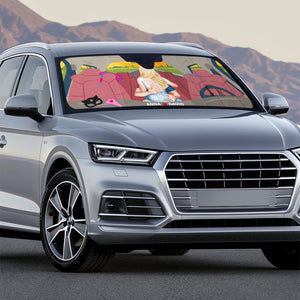 Personalized Gifts For Couple Windshield Sunshade 01ohtn140624hh - Doormat - GoDuckee