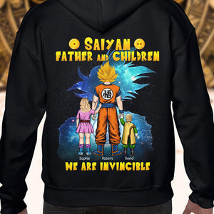 Father And Children We're Invincible 04htqn290523hh Personalized Shirt - Shirts - GoDuckee