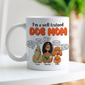 Personalized Gifts For Dog Mom Coffee Mug 03toqn070325pa - Coffee Mug - GoDuckee