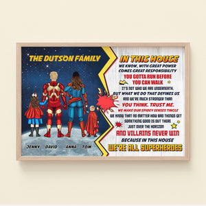 Family 04QHTN010423TM Personalized Canvas Print - Poster & Canvas - GoDuckee