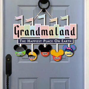 Personalized Gifts For Grandma Wood Sign 022qhtn160424 Mother's Day - Wood Signs - GoDuckee
