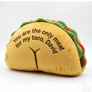 Cheeky Taco Pillow - Personalized Gifts For Couple 02TOTN091225 - Pillow - GoDuckee