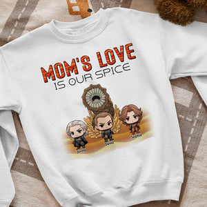 Personalized Gifts For Mom Shirt Mom's Love Is Our Spice 05katn180324 - 2D Shirts - GoDuckee