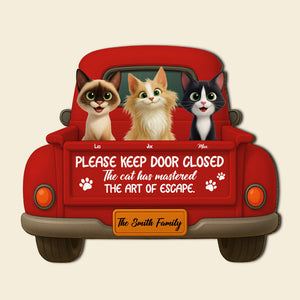 Personalized Gifts For Cat Lovers Wood Sign 01pgtn300625-Homacus