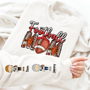 Gift For Mom, Personalized Football-playing Kids Shirt, 03HUTN270923, American Football - AOP Products - GoDuckee