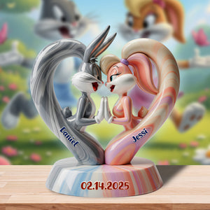 Together In Love Acrylic Plaque - Personalized Anniversary Gifts For Couple 06OHLU200625 - Shaped Plaques - GoDuckee