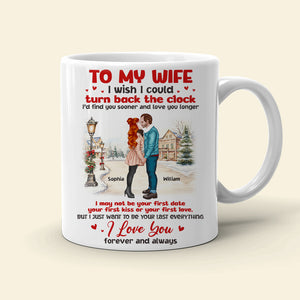 To My Wife - I Love You Forever And Always, Personalized Mug - Coffee Mug - GoDuckee