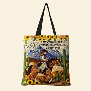Wild Cowgirl Aesthetic Tote Bag, Personalized Gifts For Cowgirl 01qhtn230725 - Tote Bag - GoDuckee