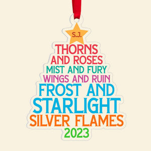 Christmas Tree Ornament 02HUDT141123 Personalized Ornament, Christmas Gifts - Ornament - GoDuckee