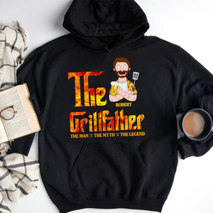 Personalized Gifts For Dad Shirt The GrillFather 04acpu110225hg - Shirts - GoDuckee