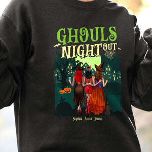 Ghouls' Night Out Personalized Halloween Shirt Gift For Friend - Shirts - GoDuckee
