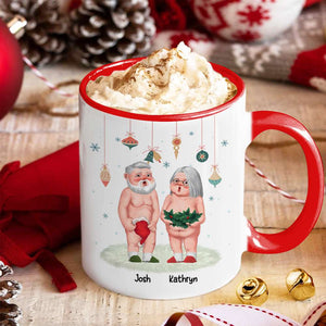 I Loved You Young, Couple Gift, Personalized Accent Mug, Old Couple Mug, Christmas Gift 04NAHN150923DA - Coffee Mug - GoDuckee