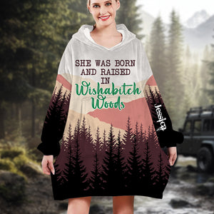 Personalized Gift For Country Girl Oversized Hoodie 04ACDT121224 - AOP Products - GoDuckee