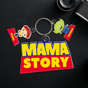 Personalized Gifts For Mom Keychain 01kaqn260225 - Keychains - GoDuckee