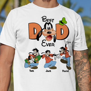 Personalized Gifts For Dad Shirt Best Dad Ever 03NATN230124 Father's Day Gifts - 2D Shirts - GoDuckee