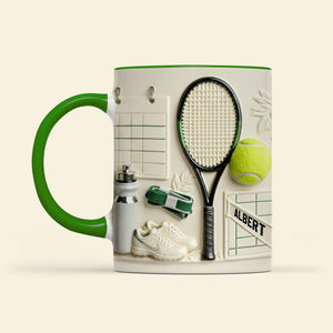 Match Day Tennis Coffee Mug - Personalized Gift For Tennis Players 05HYQN050126 - Coffee Mug - GoDuckee