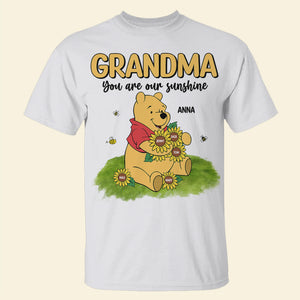 Personalized Gifts For Grandma Shirt You Are Our Sunshine 02HTTN030224 Mother's Day Gifts - 2D Shirts - GoDuckee