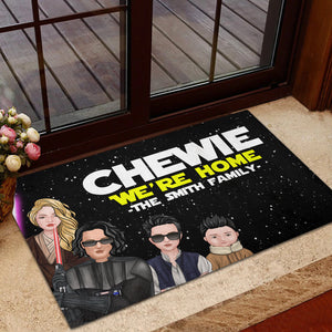 Best Family, We Are Home, Personalized Door Mat, Gifts For Family, 01htpo170823tm - Doormat - GoDuckee