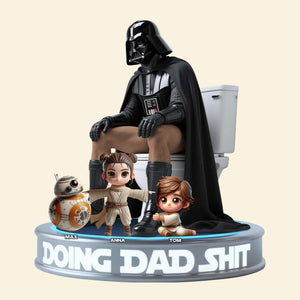 Funny Warrior Acrylic Plaque Personalized Gifts For Dad 01OHTN160525 - Shaped Plaques - GoDuckee