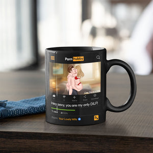 Hey Sexy, You Are My Only Dilf Personalized Coffee Mug BLM-01dnpo160523tm - Coffee Mug - GoDuckee