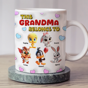 Personalized Gifts For Mom Coffee Mug 02kapu260225 This Mom Belongs To - Coffee Mug - GoDuckee