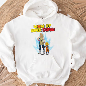 Personalized Gifts For Mom Shirt Mom Of Super Saiyan 01qhtn010324hh Mother's Day Gifts - 2D Shirts - GoDuckee