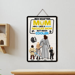 Personalized Gifts For Mom Wood Sign Like A Regular Mom But Much Cooler 051ohtn070324hhhg - Wood Signs - GoDuckee