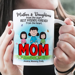 Personalized Gifts For Mom Coffee Mug 03topu040225 Best Friends Forever - Coffee Mug - GoDuckee
