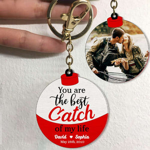 Personalized Fishing Couple Keychain You Are The Best Catch - Keychains - GoDuckee