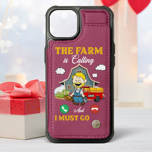 Personalized Gifts For Farmers Leather Flip Wallet Phone Case 04ohtn210225hg - Phone Case - GoDuckee