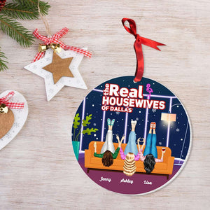 Gift For Friends, Personalized Acrylic Ornament, Bestie Ornament, Christmas Gift 03NAHN161123HH - Ornament - GoDuckee