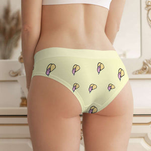 Personalized Gifts For Couple Women's Briefs Once You Eat My Taco You'll Crave It - Boxers & Briefs - GoDuckee