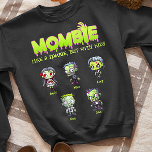 Personalized Gifts For Mom Shirt Like A Zombie - 2D Shirts - GoDuckee