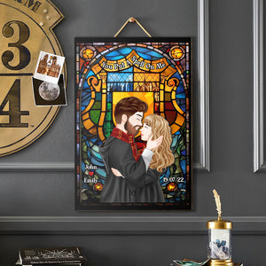 Personalized Gifts For Couple Wood Sign Magical Couple 05HUDT050224PA - Wood Signs - GoDuckee