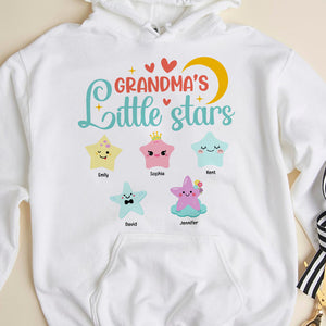 Grandma's Little Stars- Personalized Shirt- Gift For Grandma/ Gift For Mom - Shirts - GoDuckee