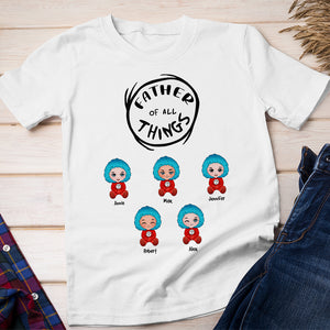 Family Of All Things, Personalized T-shirt Hoodie Sweatshirt Gift For Father's Day - Shirts - GoDuckee