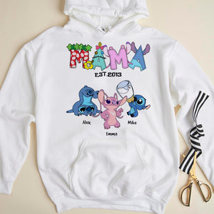 Personalized Gifts For Mom Shirt Alien Kid 01QHHN220124 - 2D Shirts - GoDuckee