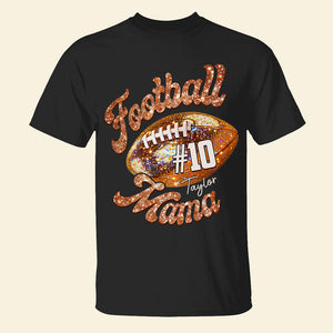 Personalized Gifts For Football Lover Glitter Shirt 04QHDT170924 - Shirts - GoDuckee