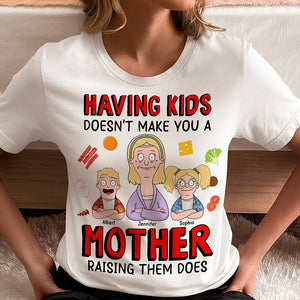 Personalized Gifts For Mom Shirt Mother Raising Them Does 03TOQN190325HG - Shirts - GoDuckee