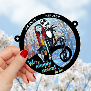 Personalized Gifts For Couple Suncatcher Ornament 04ACDT120724 - Ornament - GoDuckee