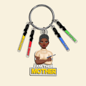 Personalized Gifts For Mom Keychain 03natn150225hg I'm Their Mother - Keychains - GoDuckee