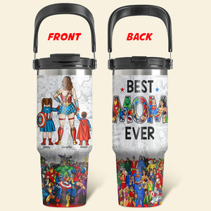 Personalized Gifts For Mom Tumbler Cup Mother's Day Super Mom 02QHQN290325PA - Tumbler Cup - GoDuckee