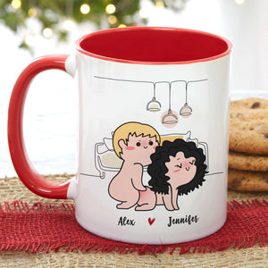 To My Beautiful Wife, Gift For Couple. Personalized Mug, Funny Couple Mug, Couple Gift - Coffee Mug - GoDuckee