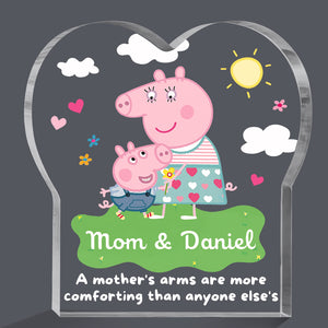 Personalized Gifts For Mom Acrylic Shape Plaque 01DTDT030325 - Shaped Plaques - GoDuckee