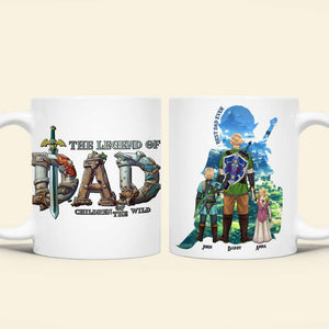 Personalized Gifts For Dad Coffee Mug The Legend Of Dad Father's Day 031QHTN190325HG - Coffee Mug - GoDuckee