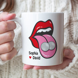 Babe, You Got Ligma Balls? Personalized Coffee Mug- Gift For Couples - Funny Couple Mug - Coffee Mug - GoDuckee