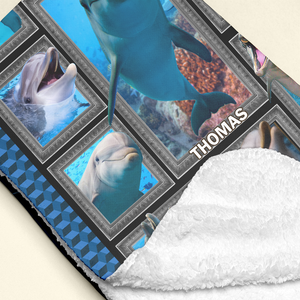 Personalized Gifts For Dolphin Lover Blanket 03qhpu261224 - Blanket - GoDuckee